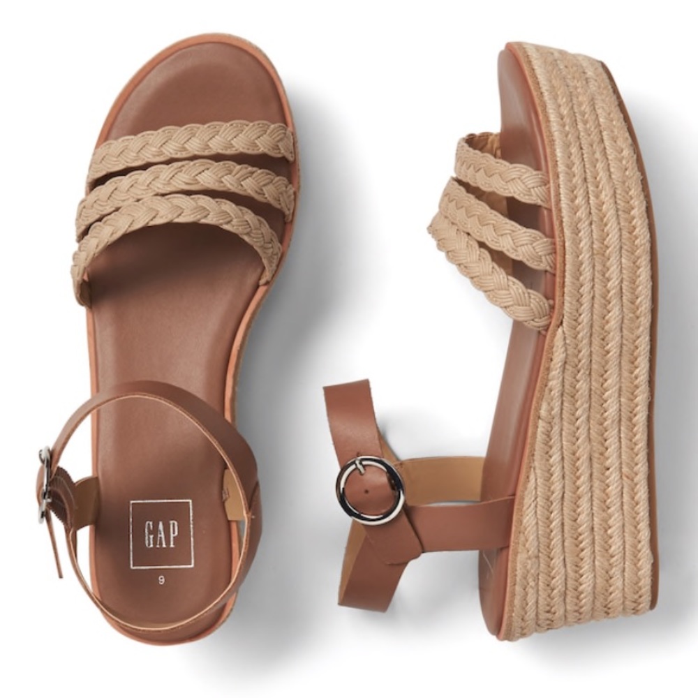 GAP Strappy Flatform Espadrille